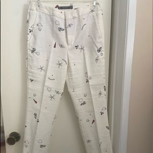 Zara crop pants
